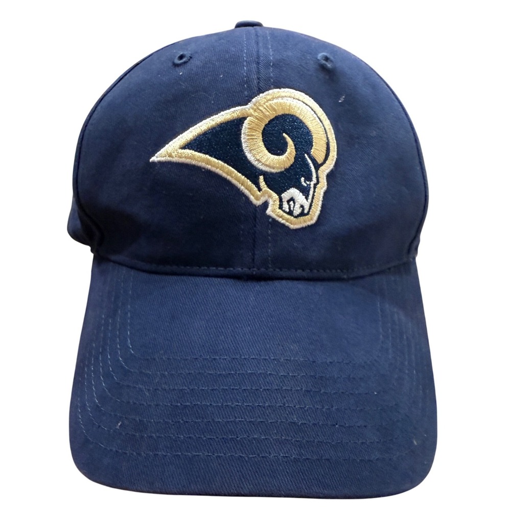 '47 Brand‎ LA Rams Youth Adjustable Hat Navy Blue NFL Embroidered Cap Football